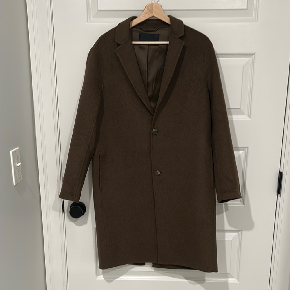 Men's Brown Overcoat